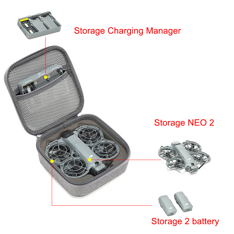 Кейс для DJI Neo 2 RC N3: порт – обзор и цена Rc Helicopter Bag